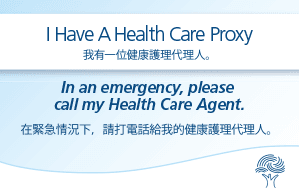 Proxy Card Chinese translation