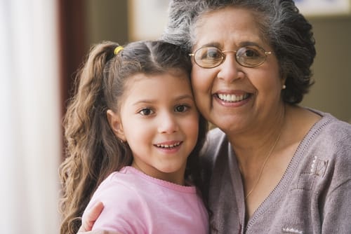 Betty & grand child